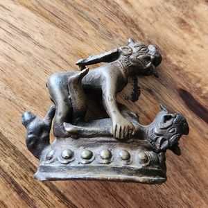 Antique Chinese Brass Erotic Figure
